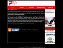 Tablet Screenshot of oraprofessionals.com